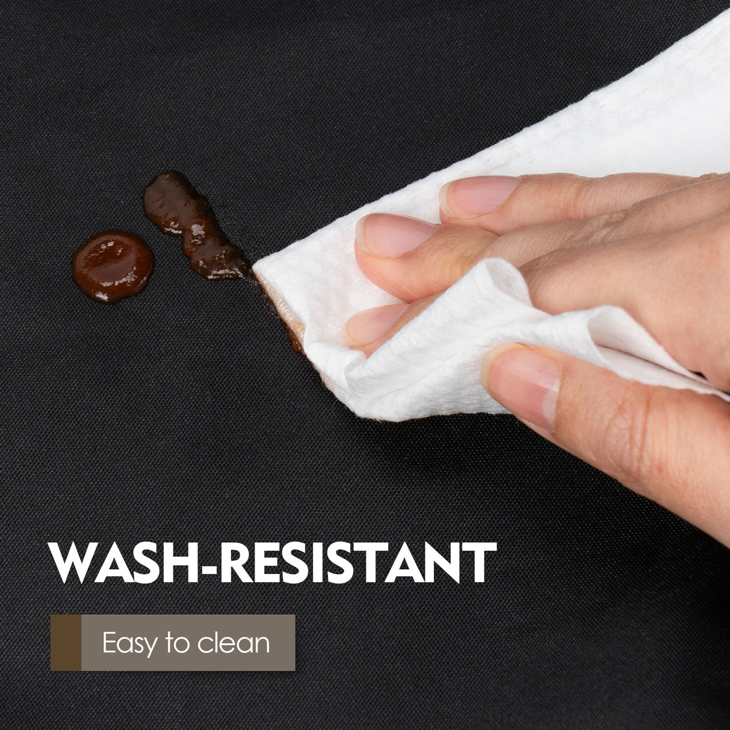 K-Musculo Round Outdoor Table Cover, 600D PU