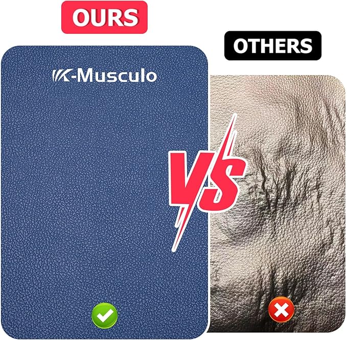 K-Musculo Vinyl Fabric, Marine Faux Leather Upholstery, for Upholstery Crafts, DIY Sewings, Sofa, Handbag, Earrings, Hair Bows Decorations