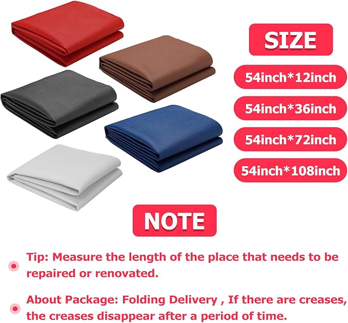 K-Musculo Vinyl Fabric, Marine Faux Leather Upholstery, for Upholstery Crafts, DIY Sewings, Sofa, Handbag, Earrings, Hair Bows Decorations