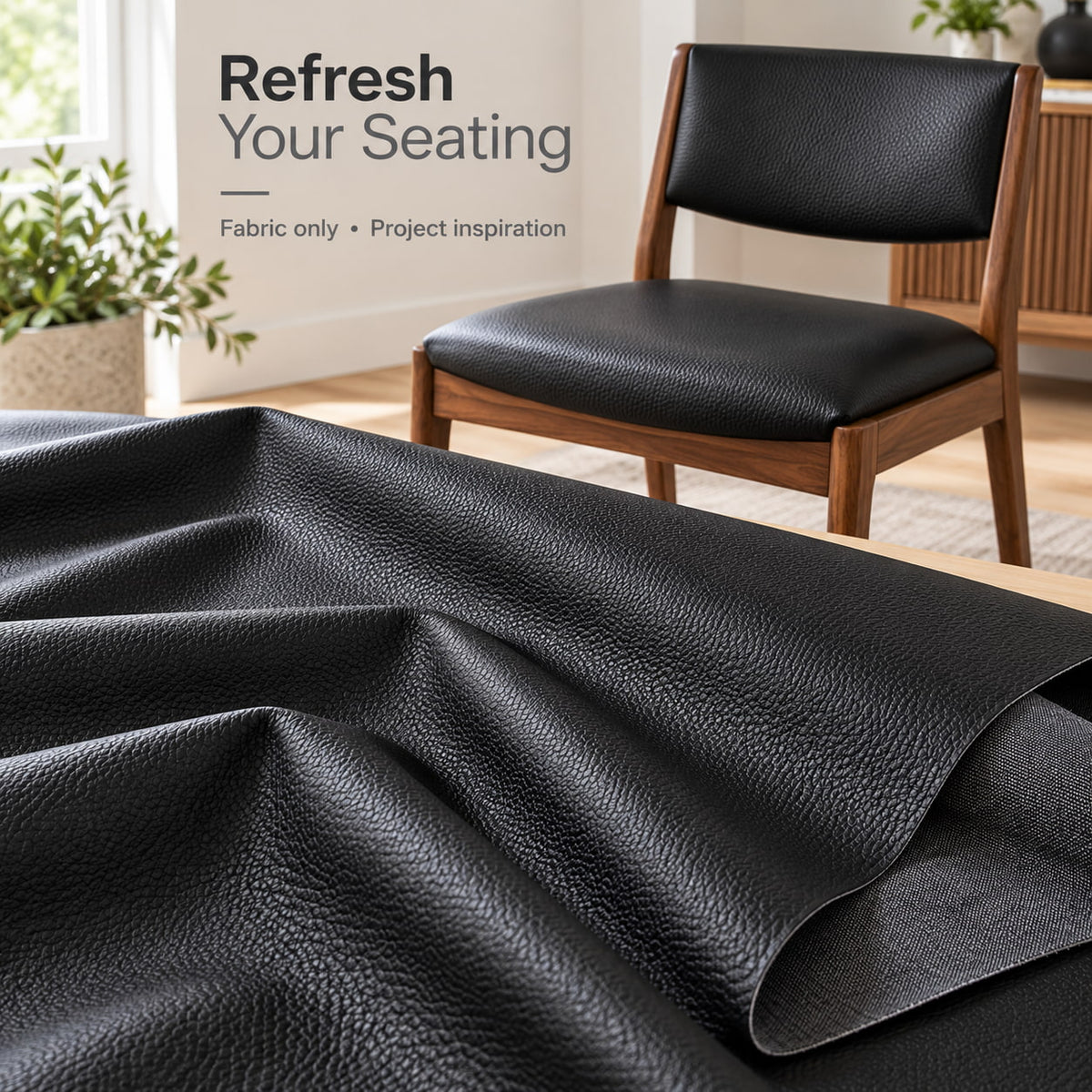 K-Musculo Vinyl Fabric, Marine Faux Leather Upholstery, for Upholstery Crafts, DIY Sewings, Sofa, Handbag