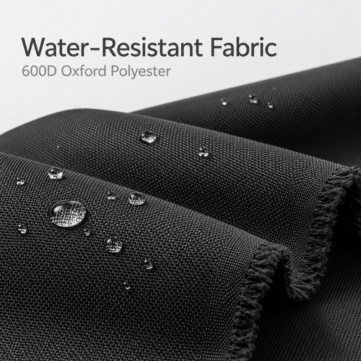 K-Musculo 600D Oxford Fabric by the Yard, 58" Wide Water-Resistant Polyester for Sewing & Covers