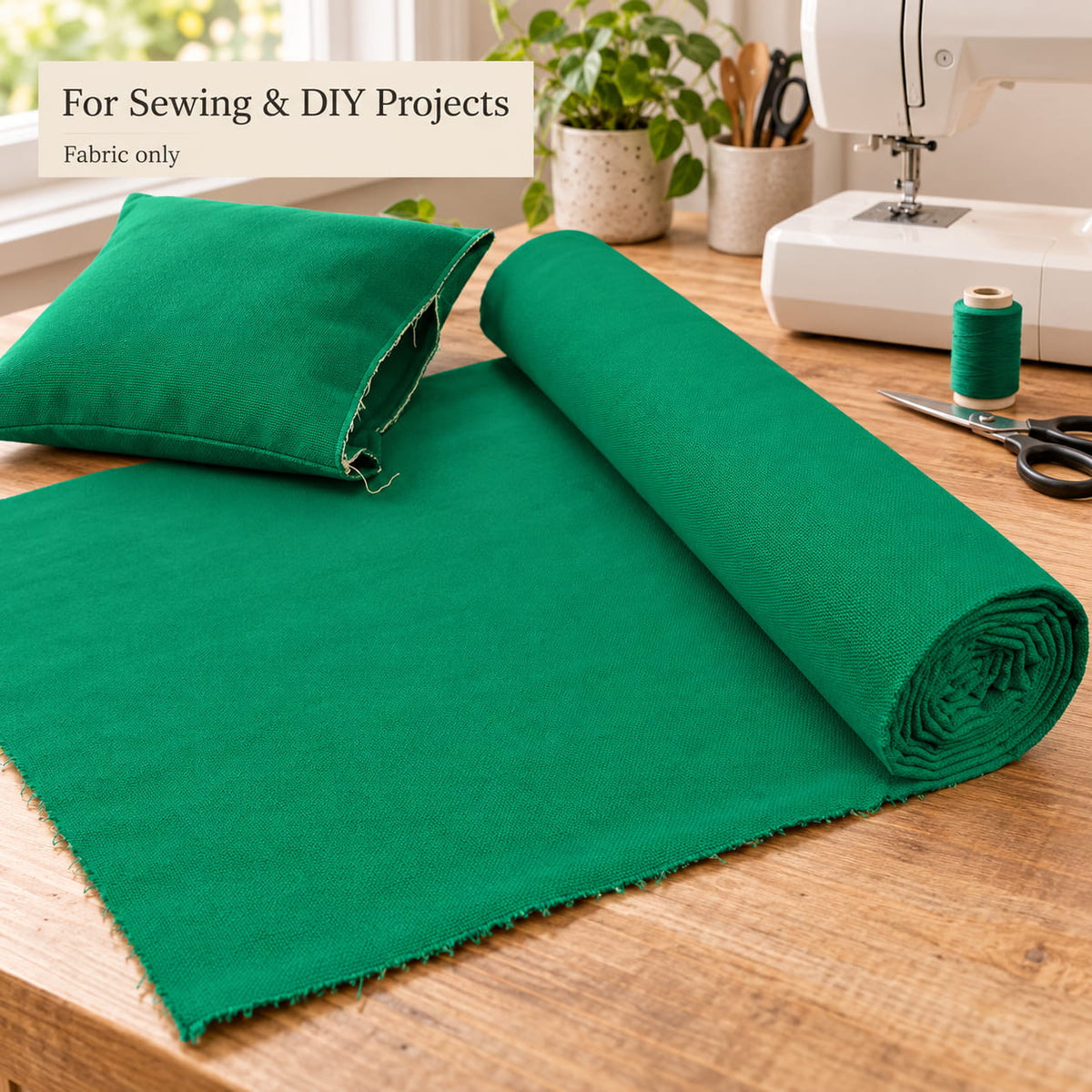 K-Musculo 10 oz Cotton Blend Duck Canvas Fabric, 60" Wide x 1 Yard for Sewing & Crafts