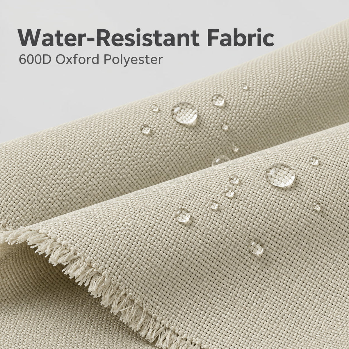 K-Musculo 600D Oxford Fabric by the Yard, 58" Wide Water-Resistant Polyester for Sewing & Covers