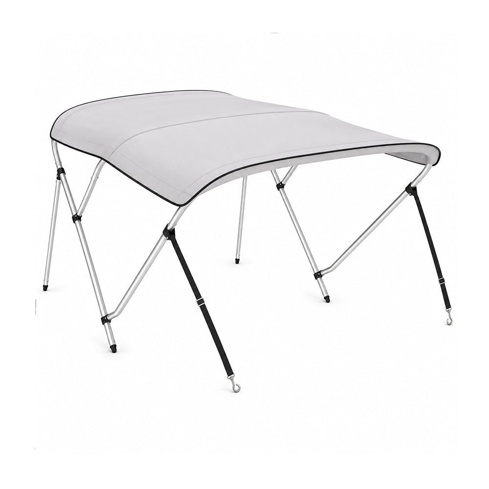 K-Musculo Bimini Top for Boats, 900D Polyester with Rear Support Poles, Straps and Storage Boot
