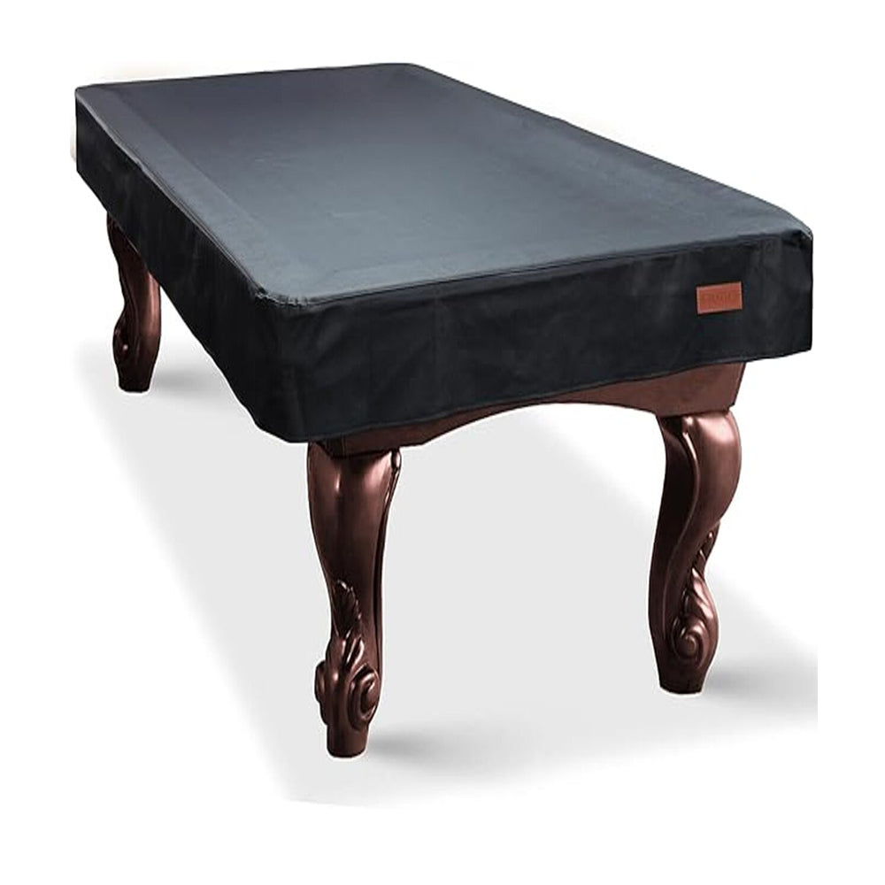 K-Musculo Heavy Duty Pool Table Cover, Waterproof Leatherette with Soft Backing & Weighted Corners