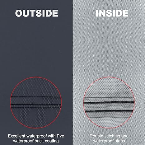 K-Musculo RV Tire Covers, Dual Axle Tire Cover, 2 Pack RV Wheel Cover Fits 27"-29" Dia Tires, Suitable for, RV, Truck, Trailer, Camper,Buckle