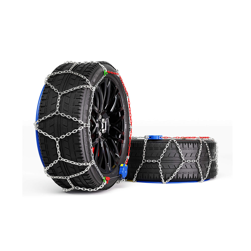 Snow Chains for Car Tires, Portable Reusable Universal Emergency Tire Traction Chain