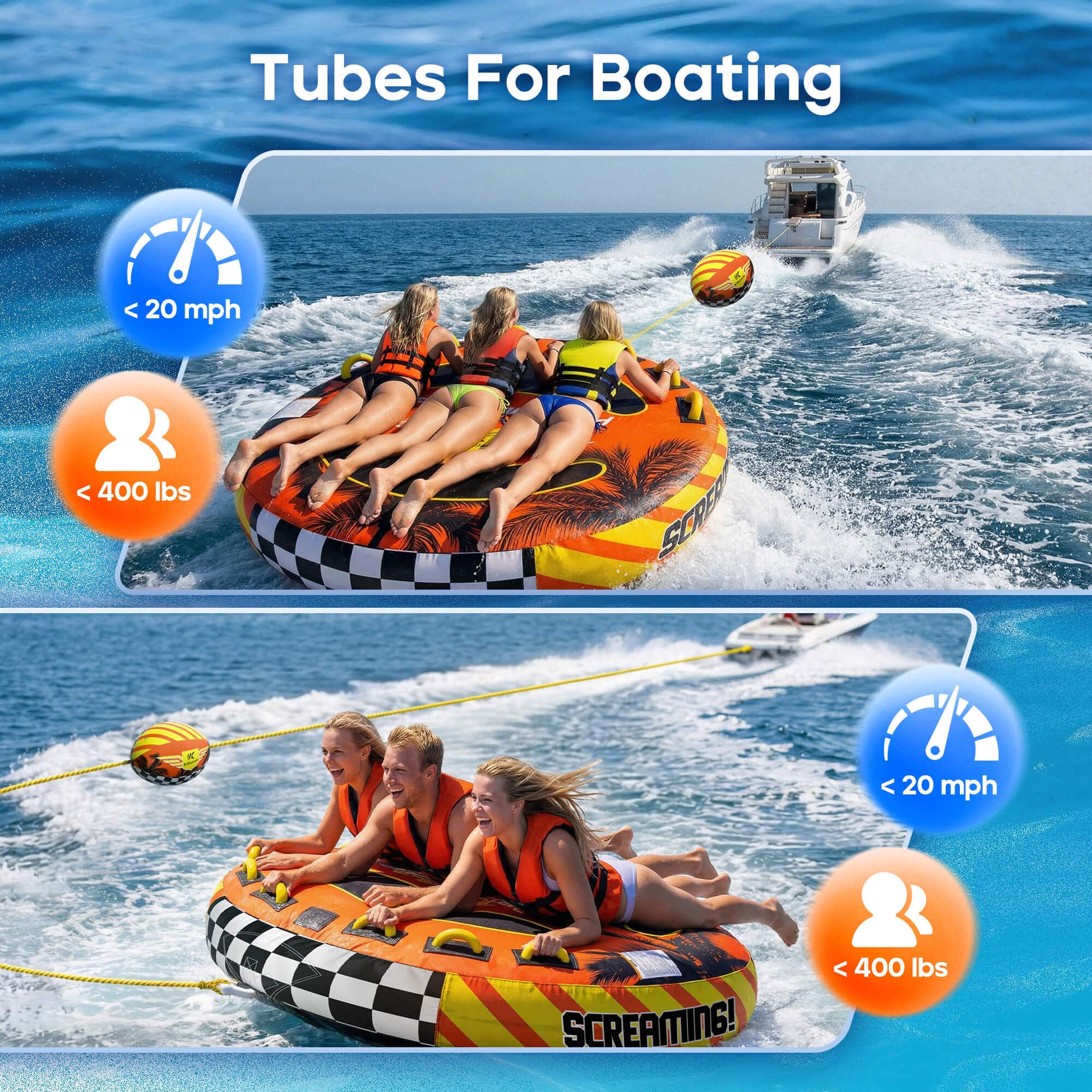 towable tubes 18