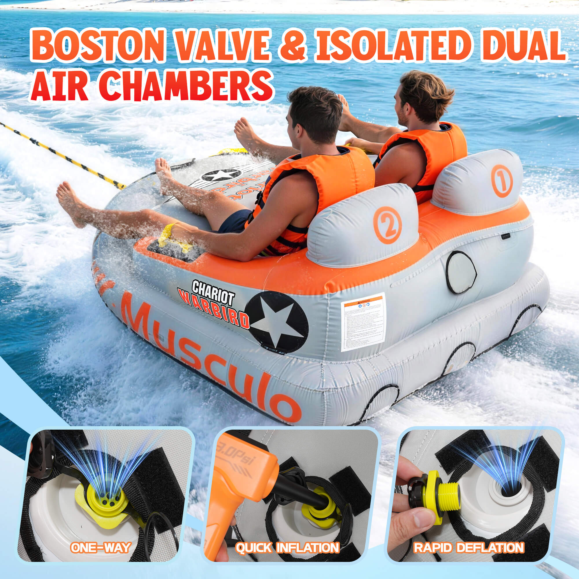 towable tubes 23