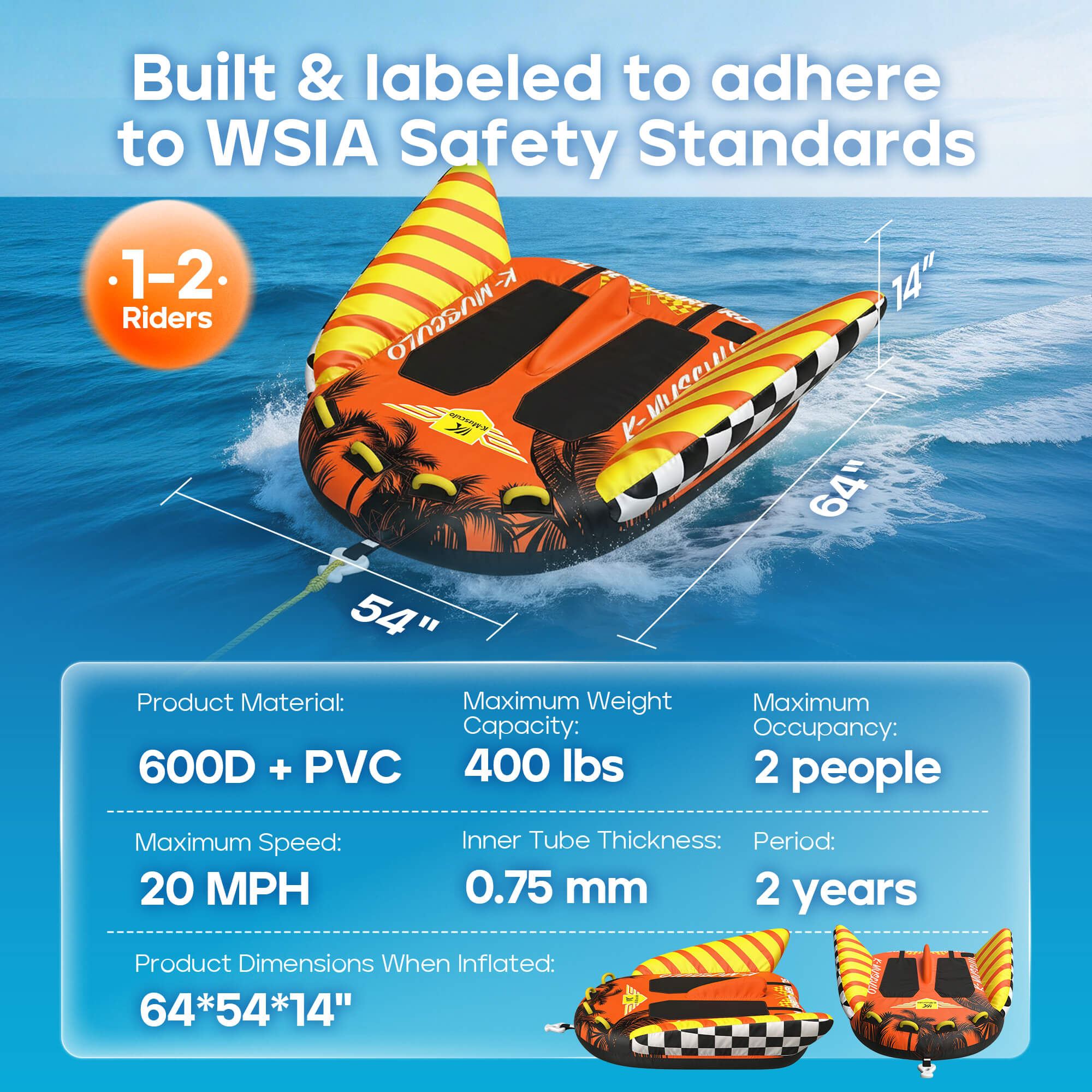 towable tubes 35
