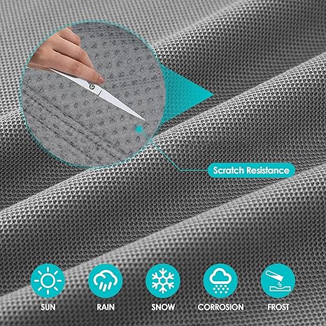 K-Musculo RV Tire Covers 4-Pack, 5 Layer Nonwoven Waterproof Wheel Covers for RV Wheel Travel Trailer Camper Truck SUV