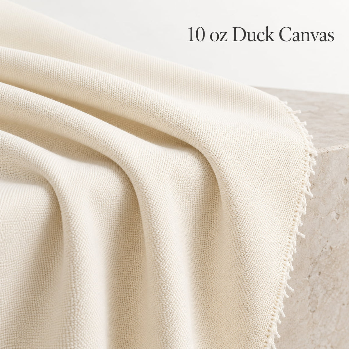 K-Musculo 10 oz Cotton Blend Duck Canvas Fabric, 60" Wide x 3 Yards for Sewing & Home Decor
