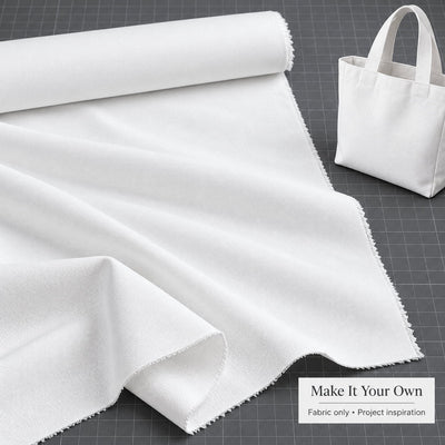 K-Musculo 10 oz Cotton Blend Duck Canvas Fabric, 60" Wide x 3 Yards for Sewing & Home Decor