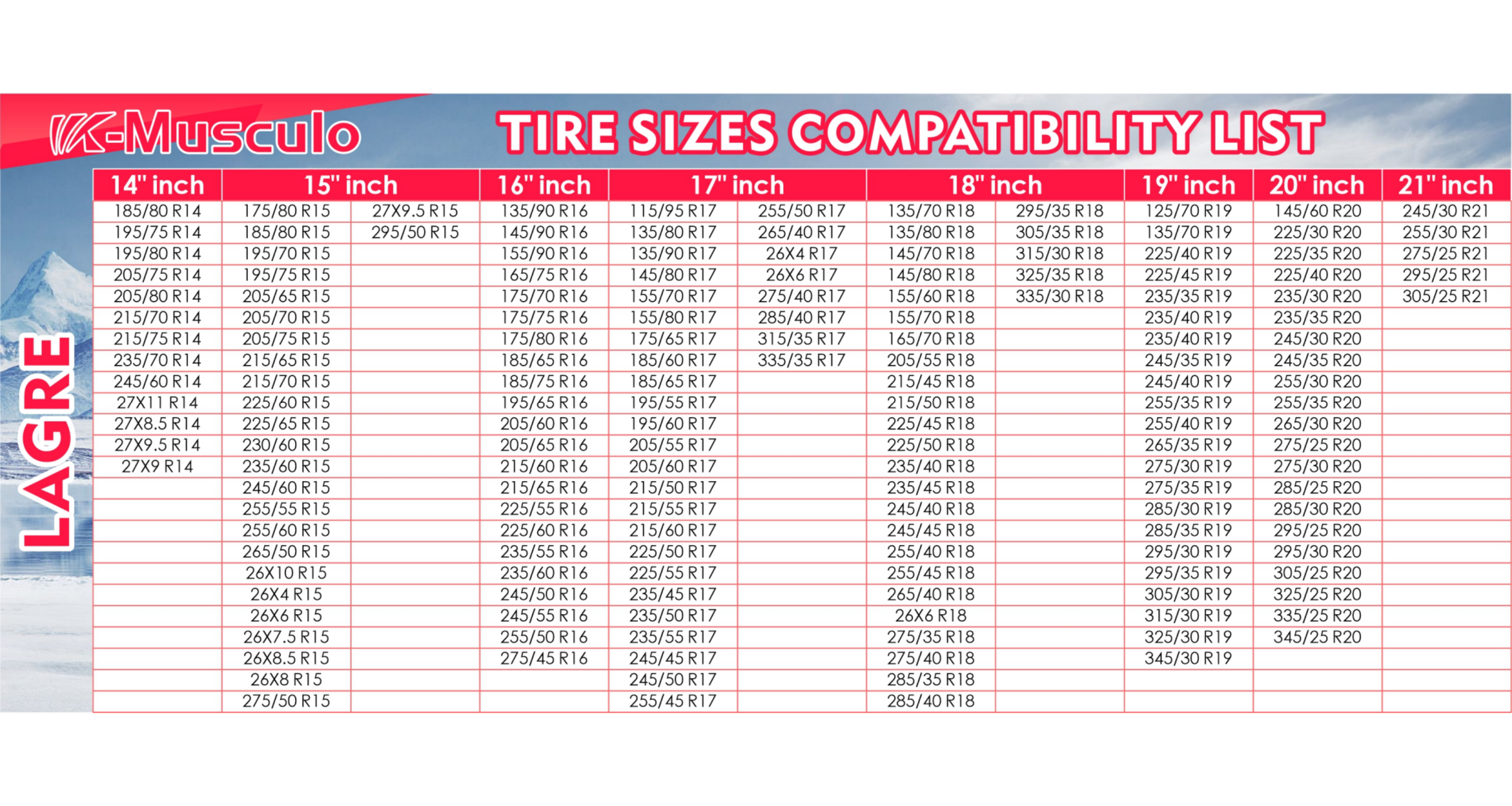 K-Musculo Snow Socks for Tires, Snow Socks Snow Chain for Car SUV Pickup Easy to Use, EU EN-16662-1 Certififed(2 PACKS)