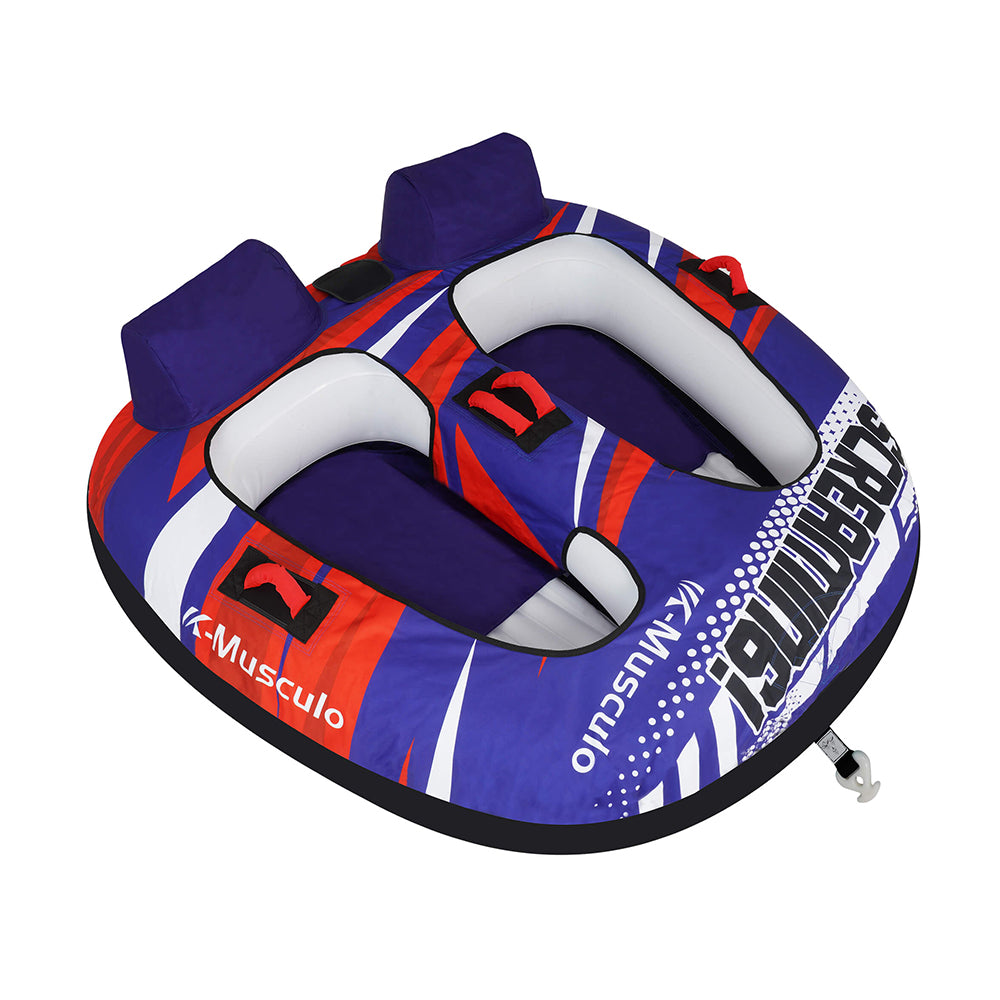 Tubes for Boating, Heavy Duty - 2 Person Towable Tube (F-1001)